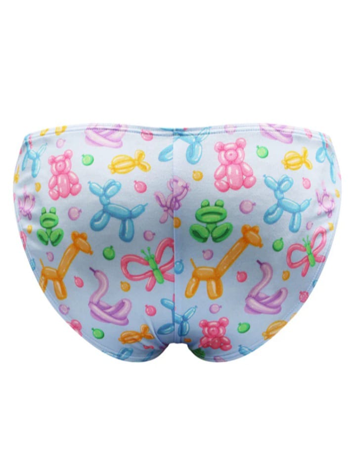 Men's Luxe Satin Dual Logo Briefs Underwear